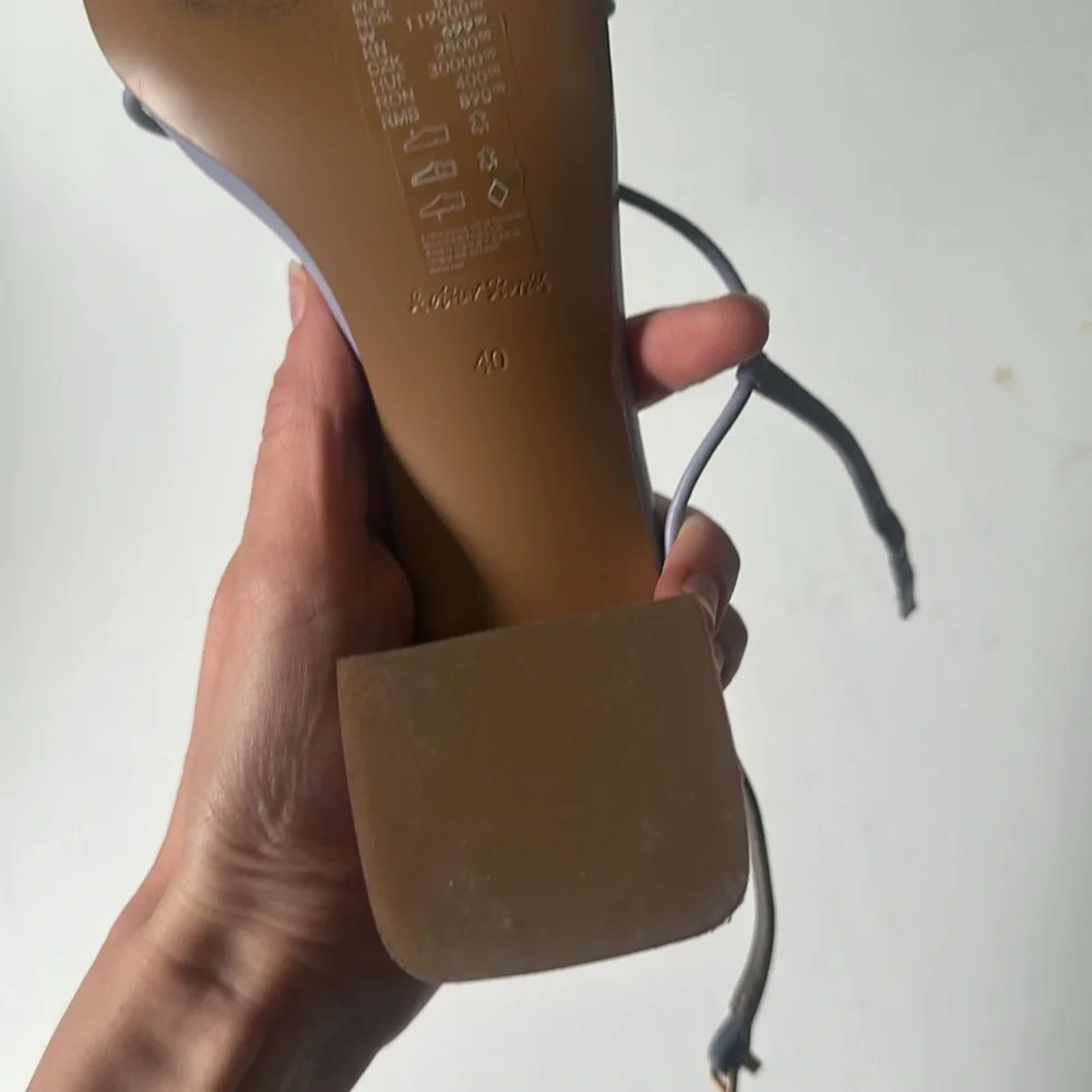 & Other Stories Lilac High Heels GREAT CONDITION Size 9.5 Women’s - Picture 6 of 8